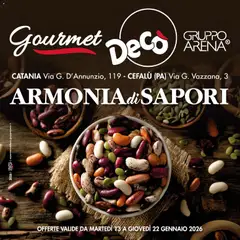 Anteprima del volantino Decò Gourmet - Sicilia catalogo valido a partire dal 13.01.2026