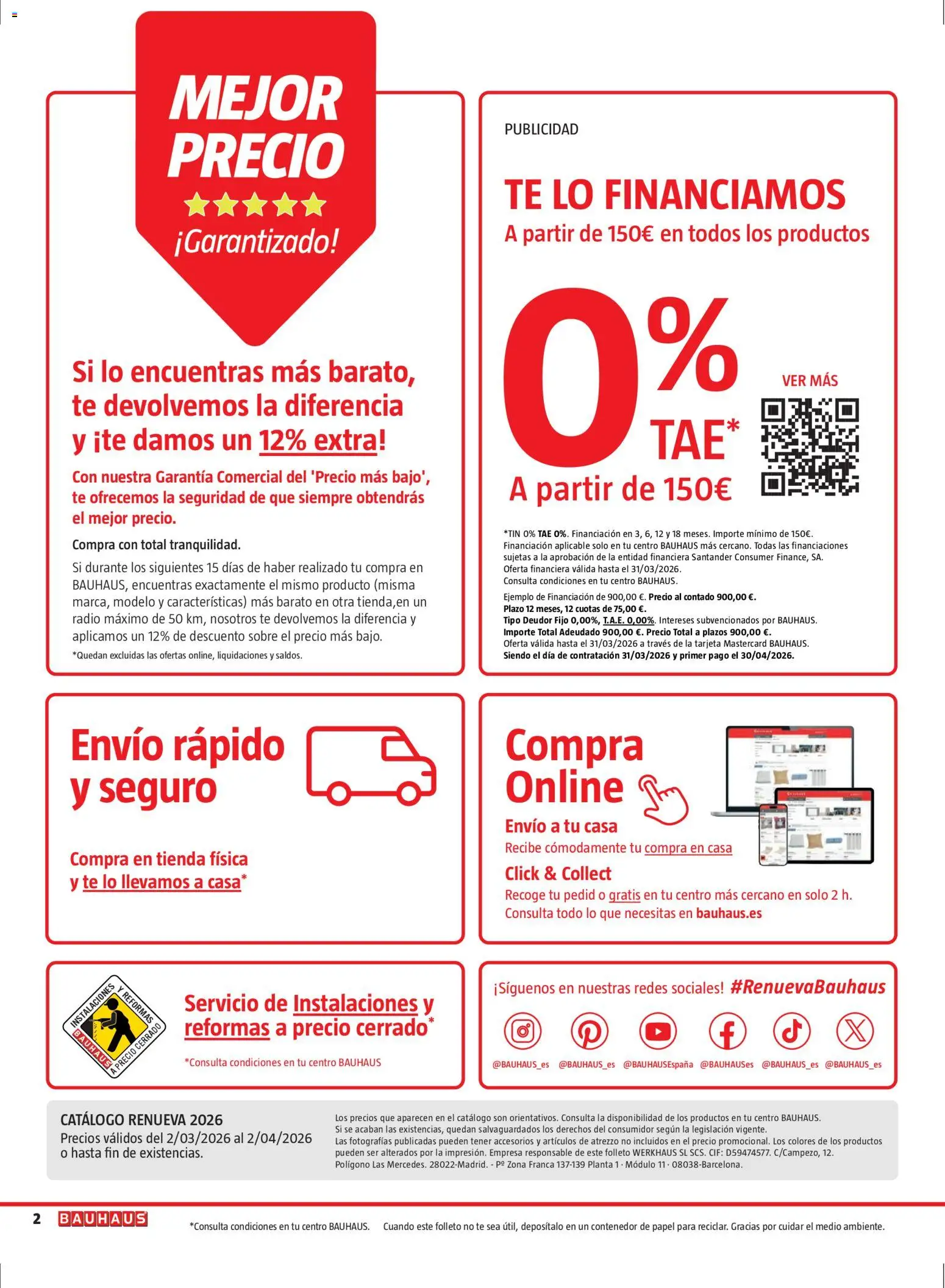 Bauhaus folleto Renueva │ válido desde el 02.03.2026 | Página: 2 | Productos: Té, Radio