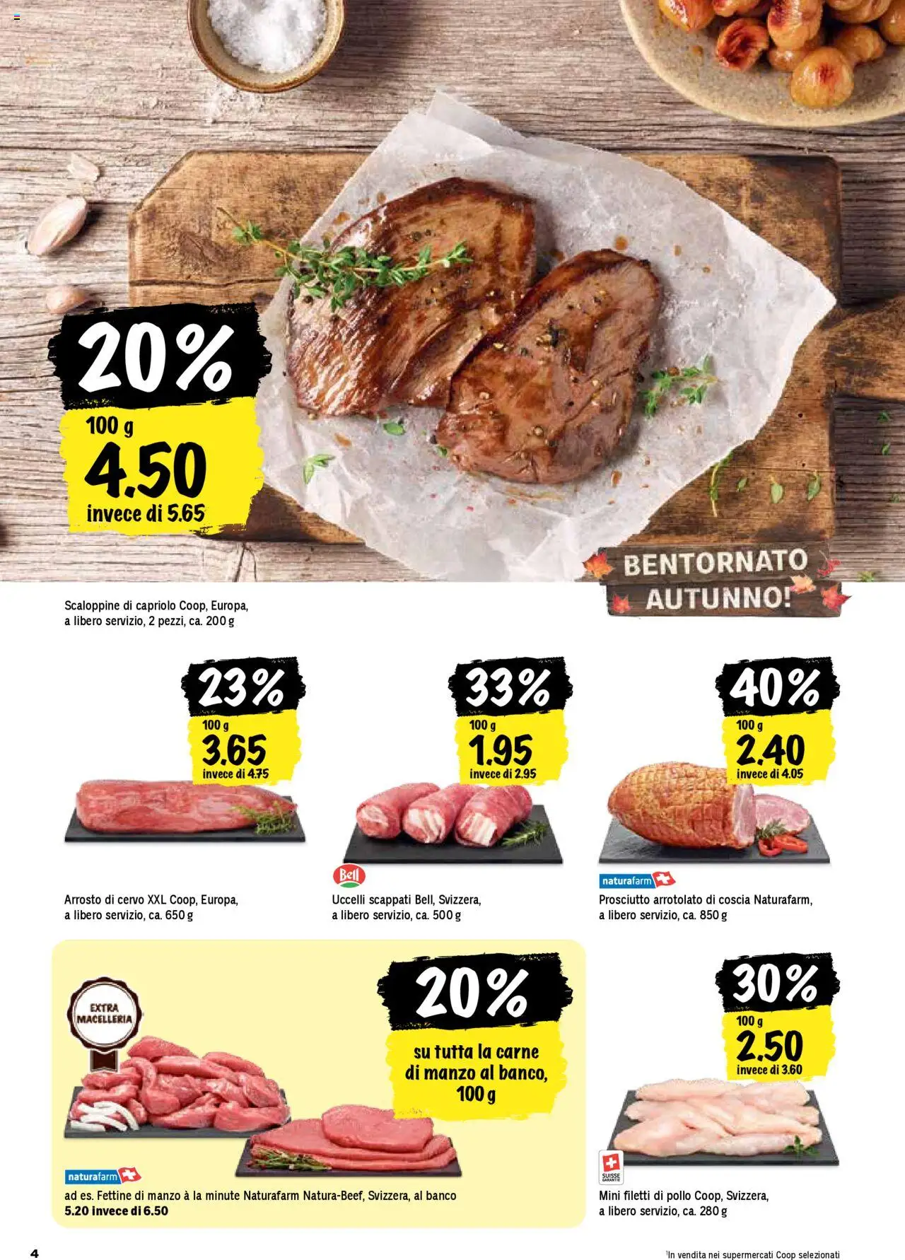Coop - Una settimana di azioni – gültig ab 25.09.2025 | Seite: 4
