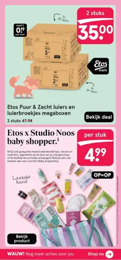 Etos - Folder - Voorbeeld van een folder van Etos, geldig van 09.02.2026 | Pagina: 52 | Producten: Tas