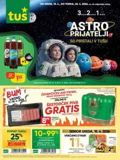 Tuš katalog akcije – veljaven od 15.04.2026