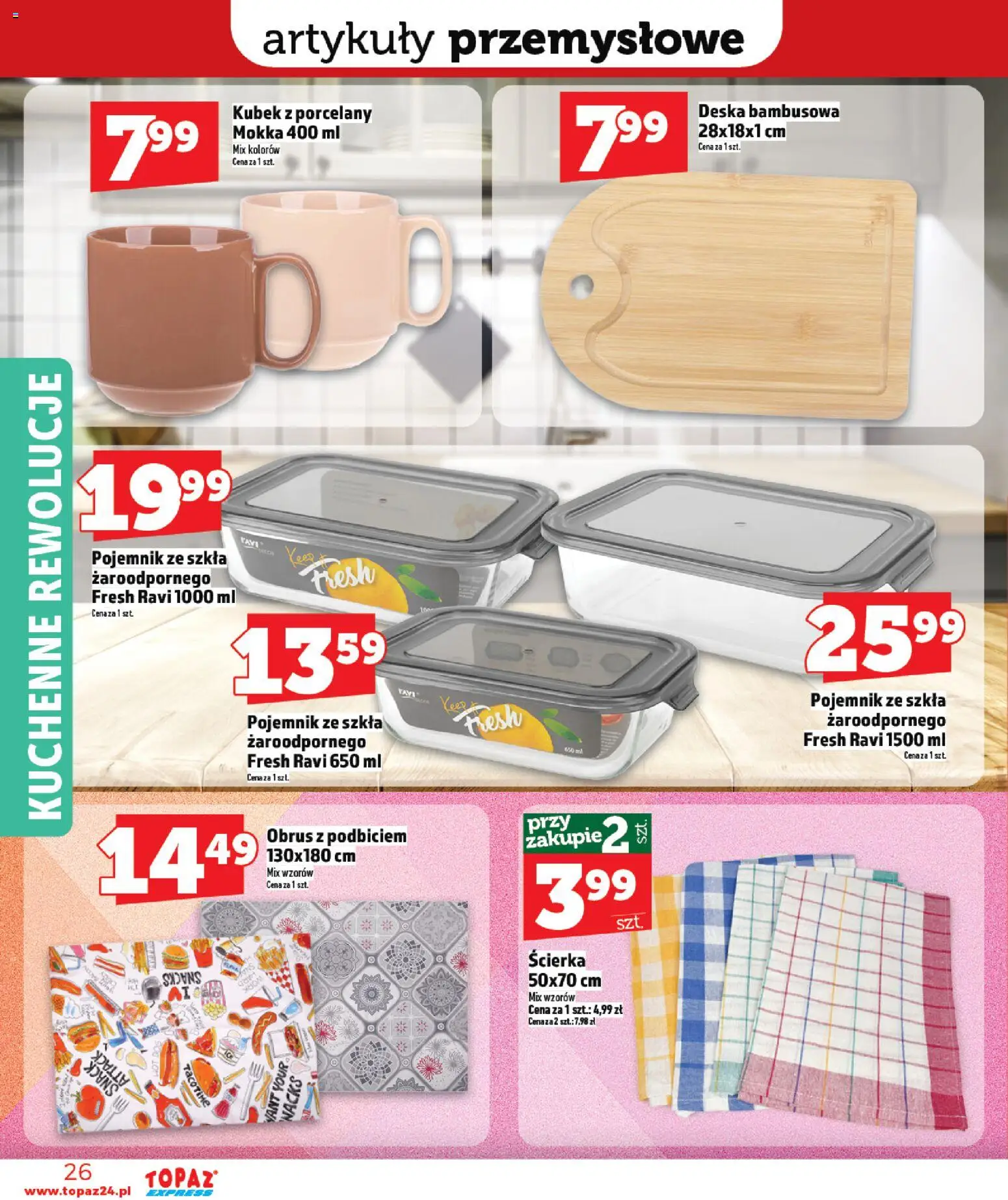 Topaz Gazetka - Express od 19.02.2026 | Strona: 26 | Produkty: Artykuły przemysłowe