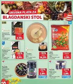 Dimljeni losos u lisnatom, sa koprom ili špinatom 700 g - Pregled kataloga iz trgovine Kaufland, vrijedi od 18.03.2026 | Stranica: 10