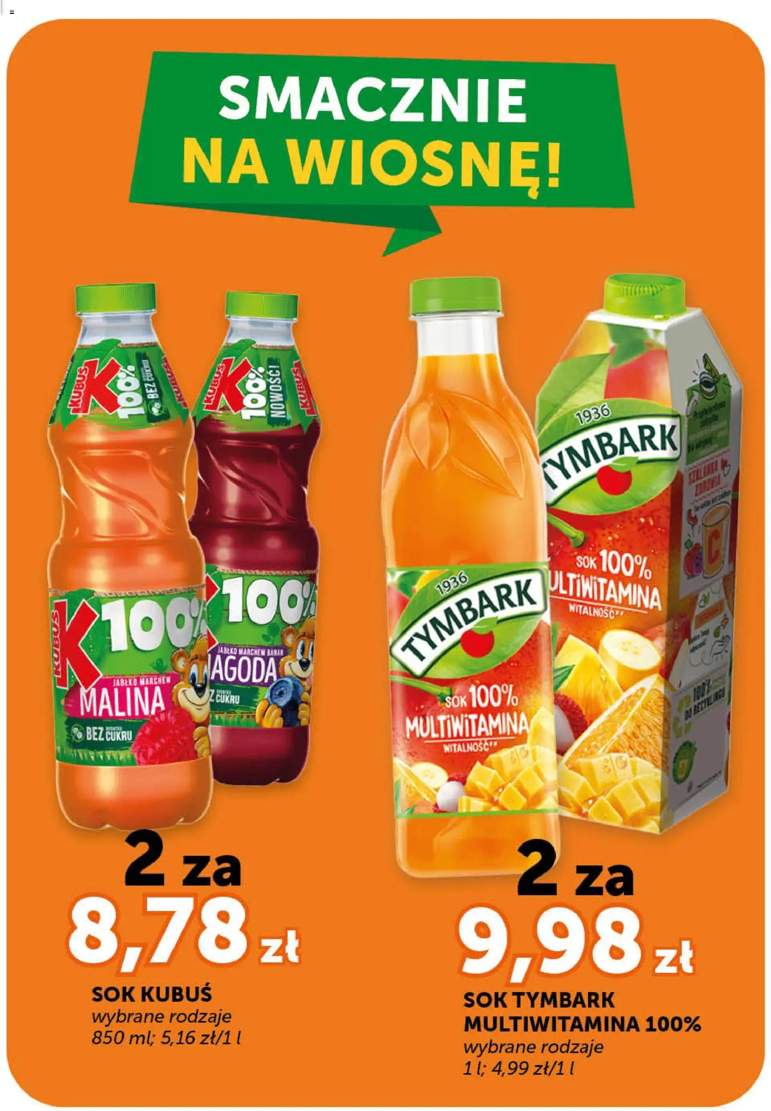 Euro Sklep gazetka - Minimarket od 16.04.2026 | Strona: 3 | Produkty: Malina, Sok, Banan