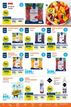 Metro akciós ujság - amely érvényes a következő dátumtól: 01.07.2025 | Oldal: 10 | Termékek: Áfonya, Gyümölcs, Ananász, Mangó