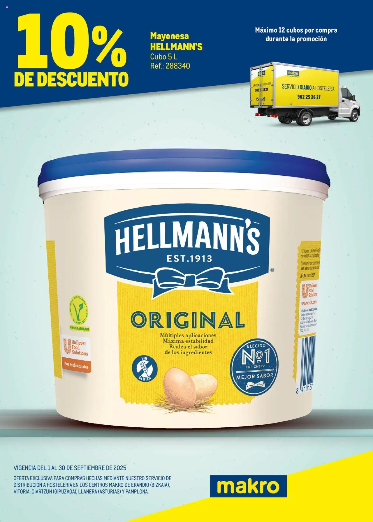 Makro - Destilados Norte 2 │ válido desde el 01.09.2025 | Página: 6 | Productos: Κρεμάστρα, Οθόνη προβολής
