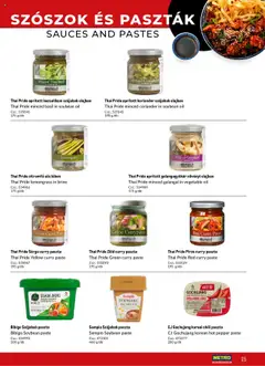 Thai Pride aprított bazsalikom szójabab olajban, Thai Pride minced basil in soybean oil - amely érvényes a következő dátumtól: 02.05.2025 | Oldal: 15 | Termékek: Chili, Curry paszta, Szójabab, Vegán