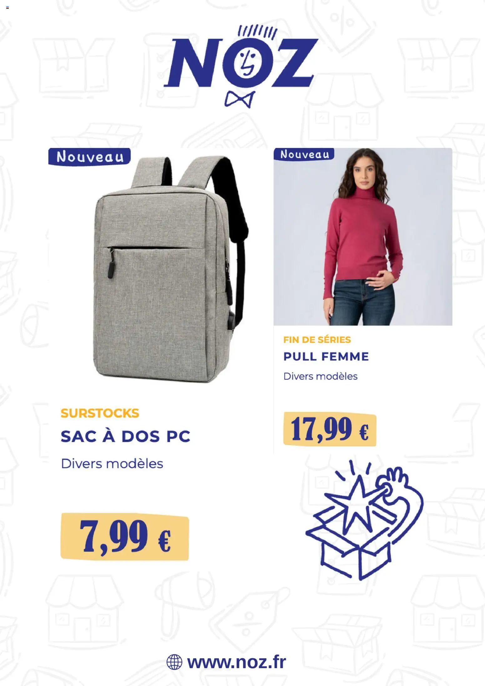 {H1} | Page: 2 | Produits: PC, Sac, Pull, Sac à dos