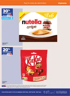 Carrefour contact - Prévisualisation de Carrefour contact catalogue valide à partir de 01.12.2025 | Page: 9 | Produits: Nutella