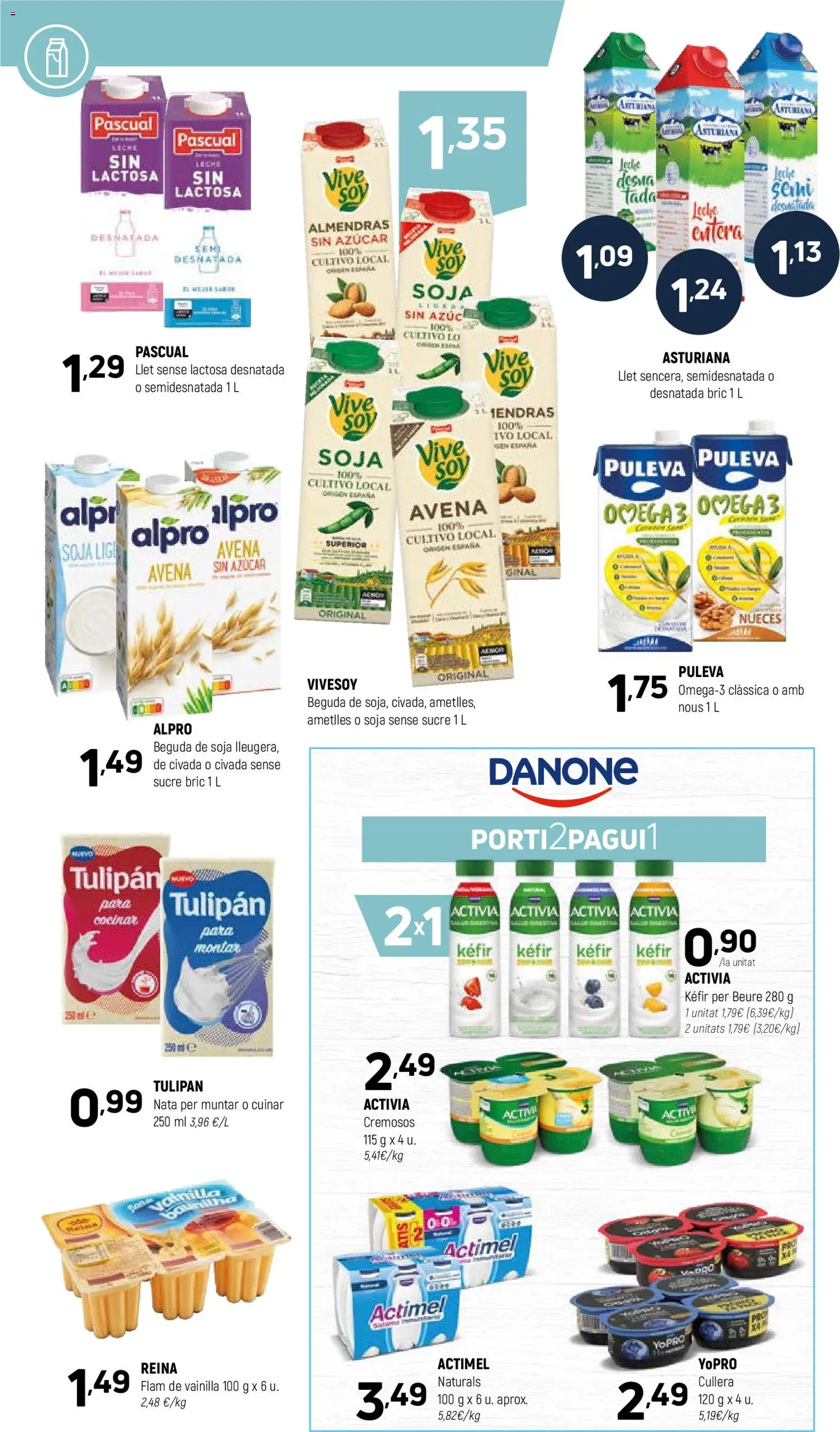 Coviran - Barcelona │ válido desde el 27.01.2026 | Página: 6 | Productos: Leche