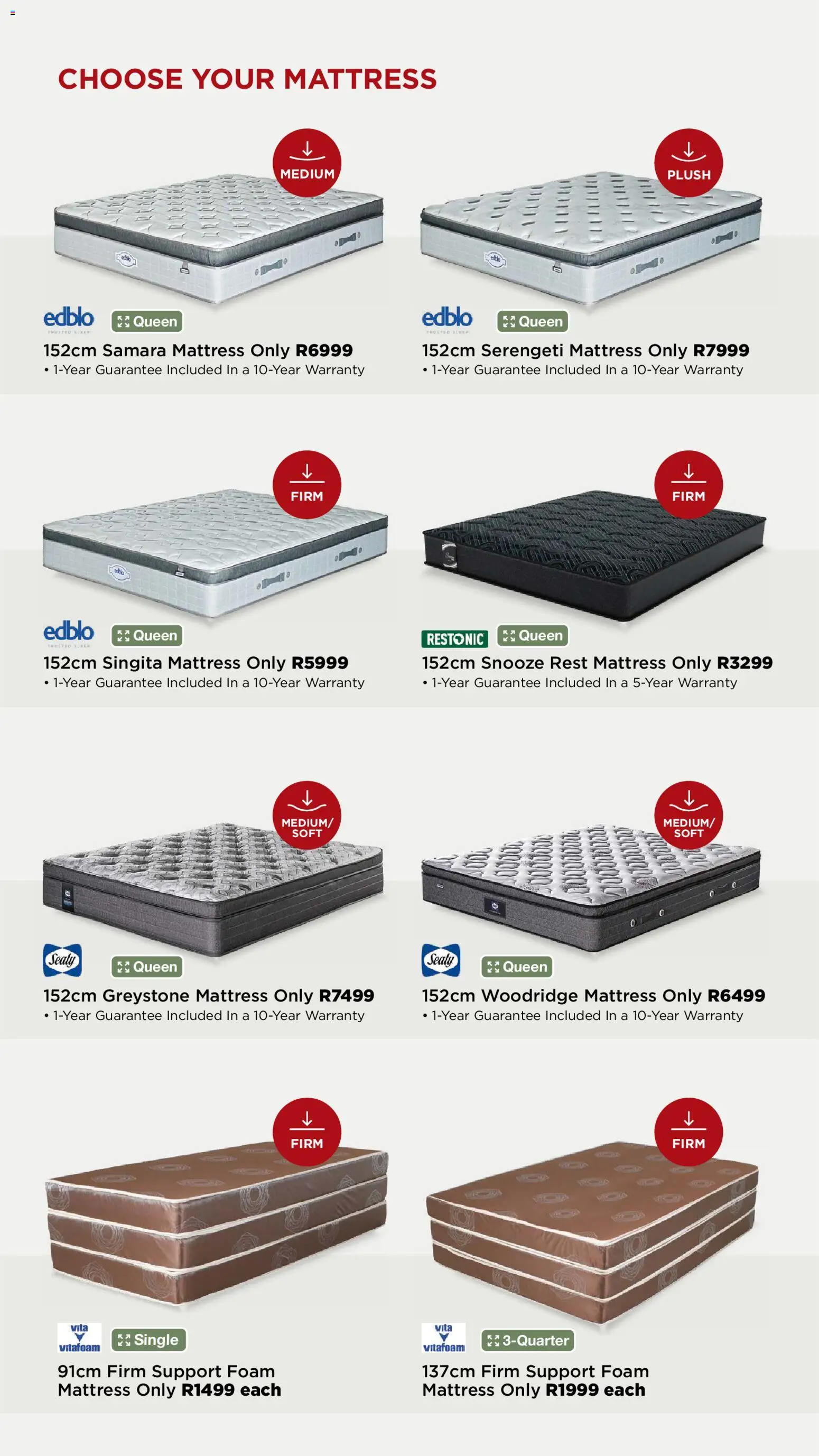 New House and Home catalogue – valid from 17.11.2025 | Page: 30 | Products: Mattress, Foam