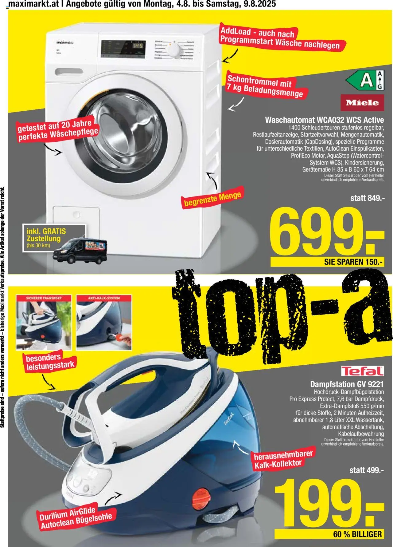 Maximarkt Flugblatt gültig ab 04.08.2025 | Seite: 18