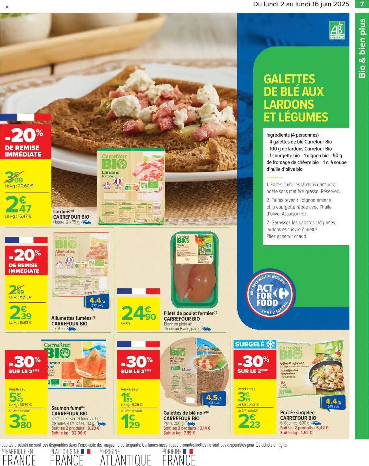  | Page: 9 | Produits: Soupe, Courgette, Sel, Saumon