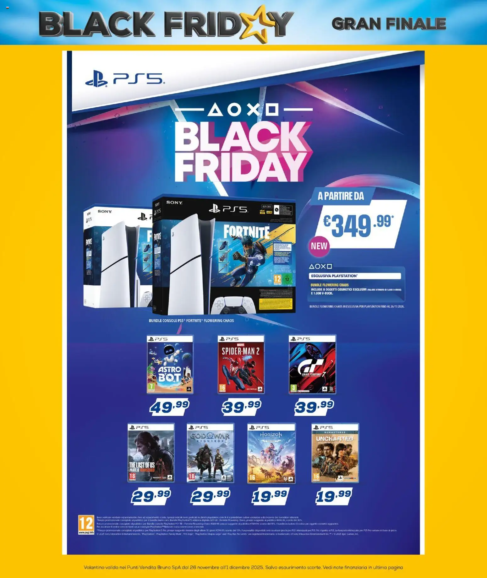 Volantino Euronics del 26.11.2025 | Pagina: 7 | Prodotti: The, Playstation