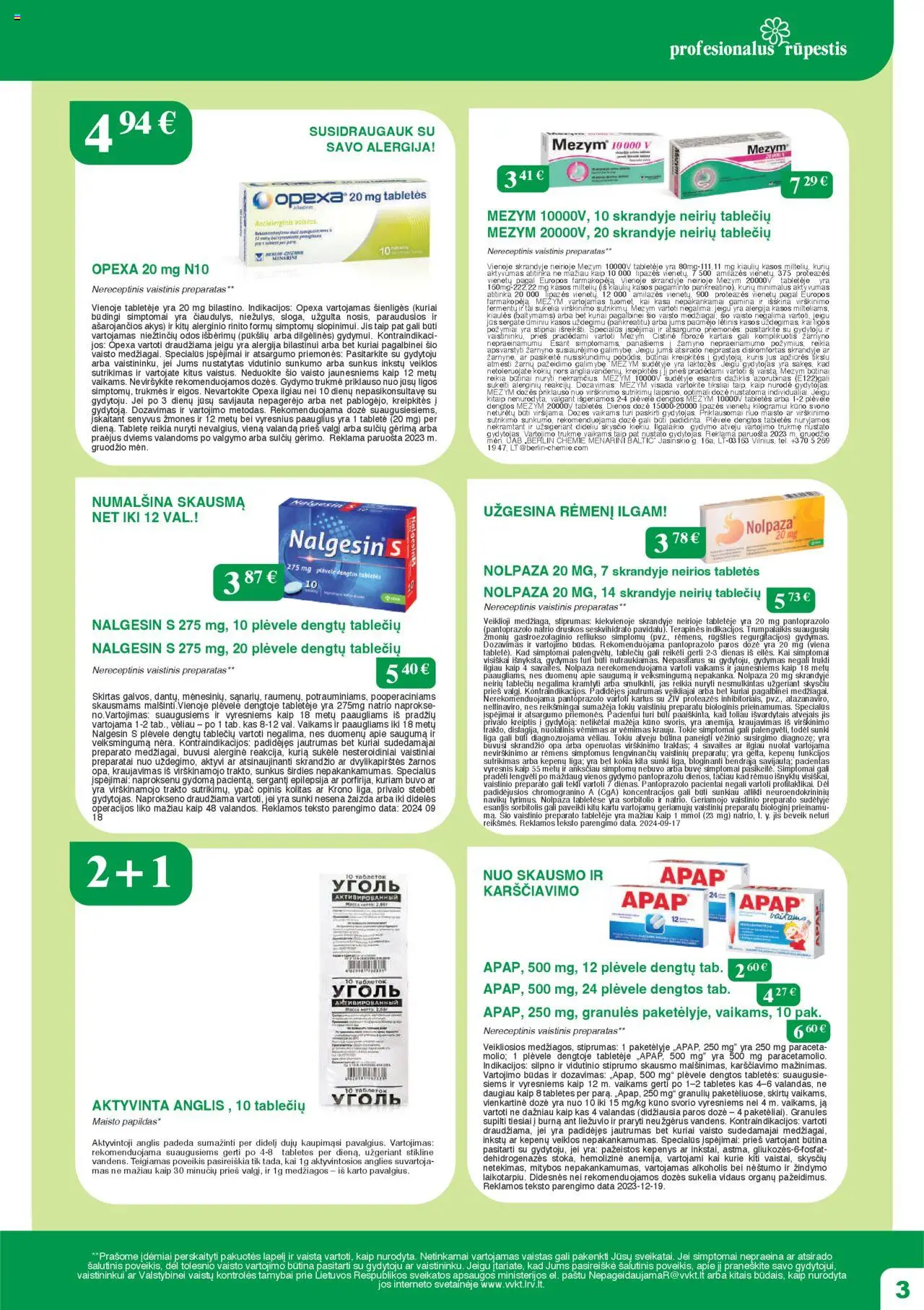 Ramunélés leidinys│galioja nuo 01.07.2025 | Puslapis: 3