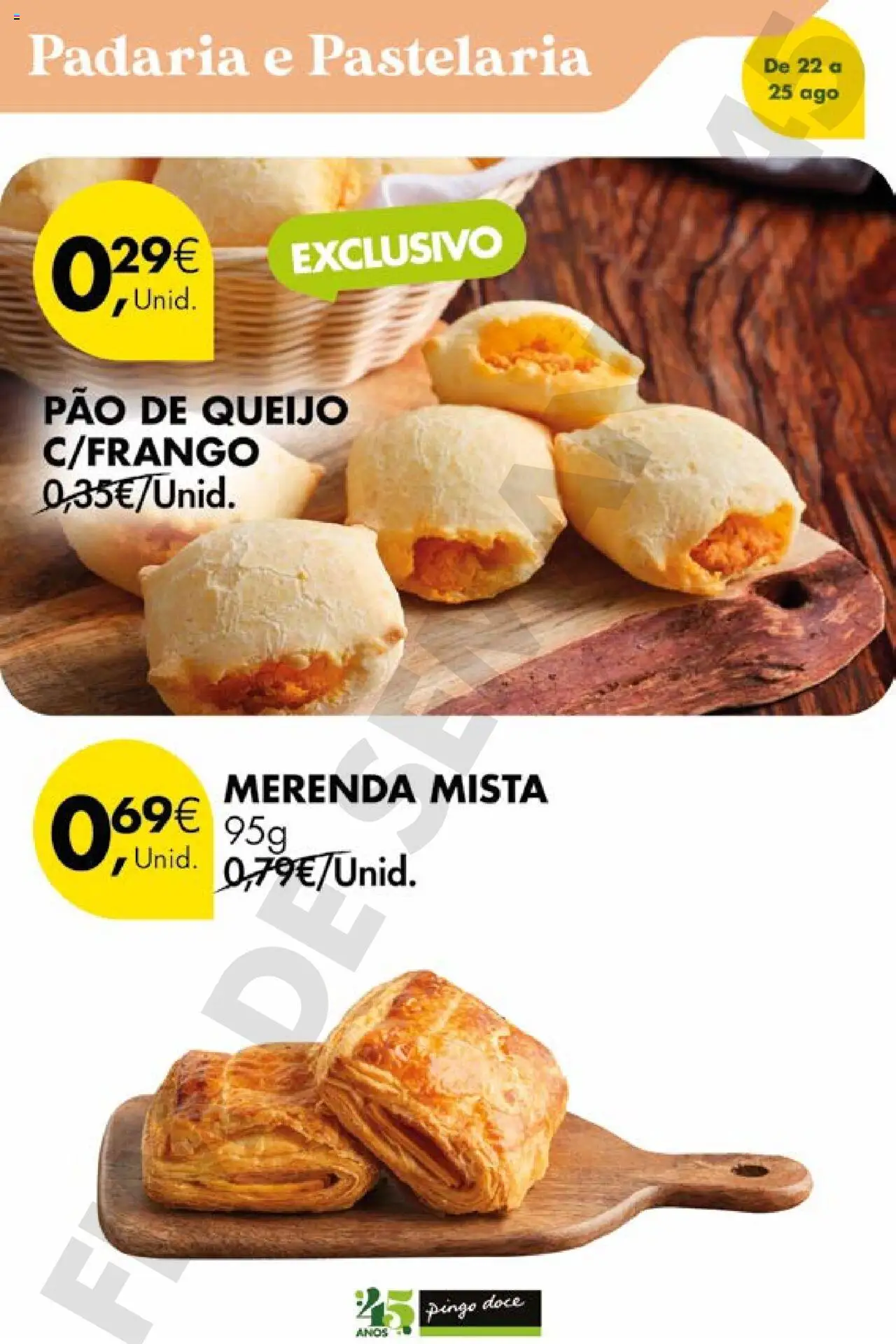 Pingo Doce Poupe este Fim de Semana │ válido de 22.08.2025 | Página: 14 | Produtos: Padaria, Pão de queijo, Queijo, Pão