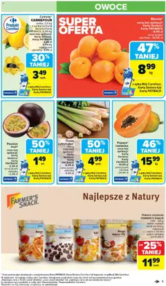Carrefour Gazetka od 30.06.2025 | Strona: 11 | Produkty: Mango, Karta, Ananas, Owoce