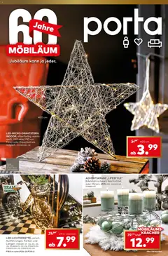 Porta! Must haves für die Adventszeit - Aachen ab 10.11.2025 gültig