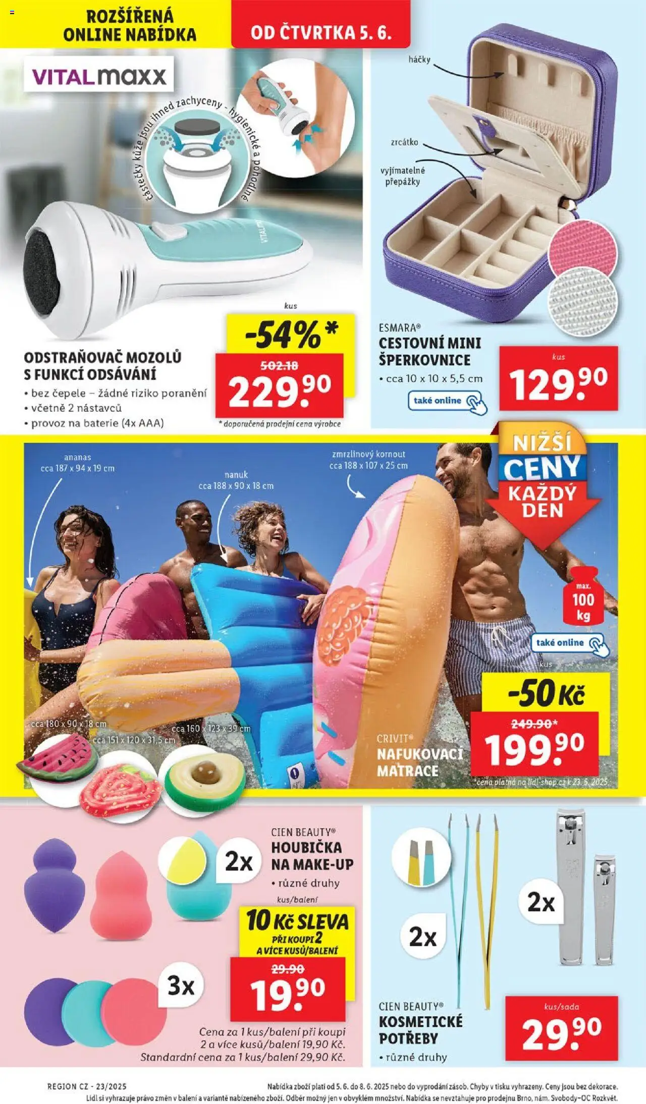 Lidl leták od 05.06.2025 | Strana: 34 | Produkty: Nanuk, Cien, Baterie, Make-up