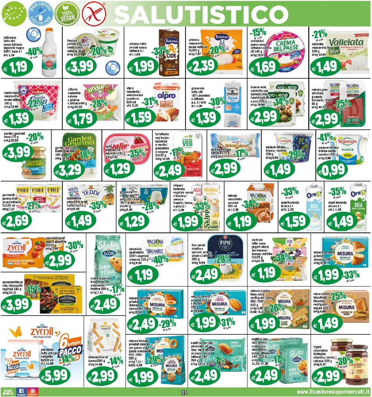 Volantino Il Castoro del 05.09.2025 | Pagina: 15 | Prodotti: Riso, Pomodoro, Pera, Mirtilli