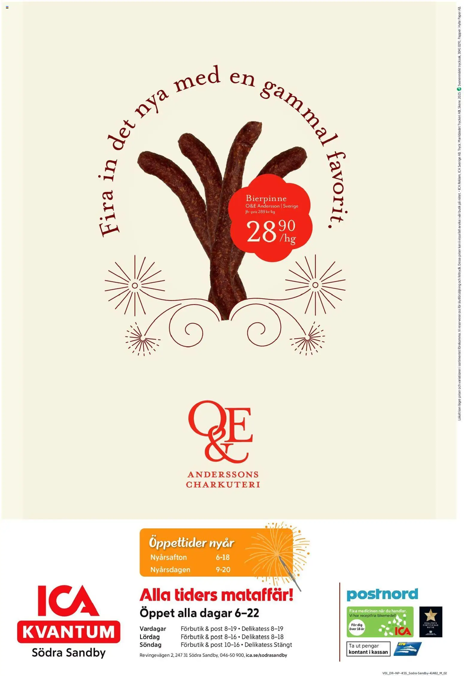 ICA Kvantum reklamblad aktuell från 30.12.2025 | Sida: 12 | Produkter: Papper