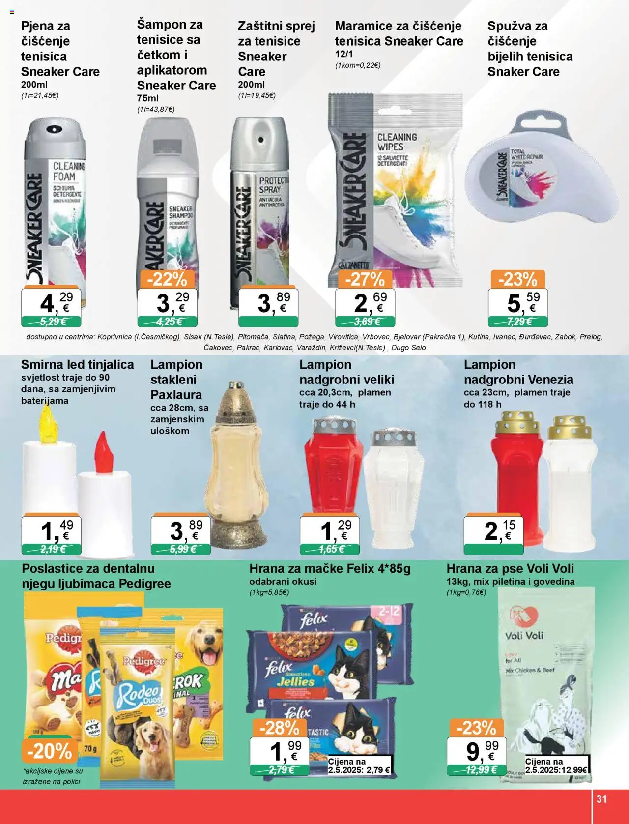 KTC katalog | vrijedi od 11.09.2025 | Stranica: 31 | Proizvodi: Šampon, Piletina, Hrana za pse, Tenisice