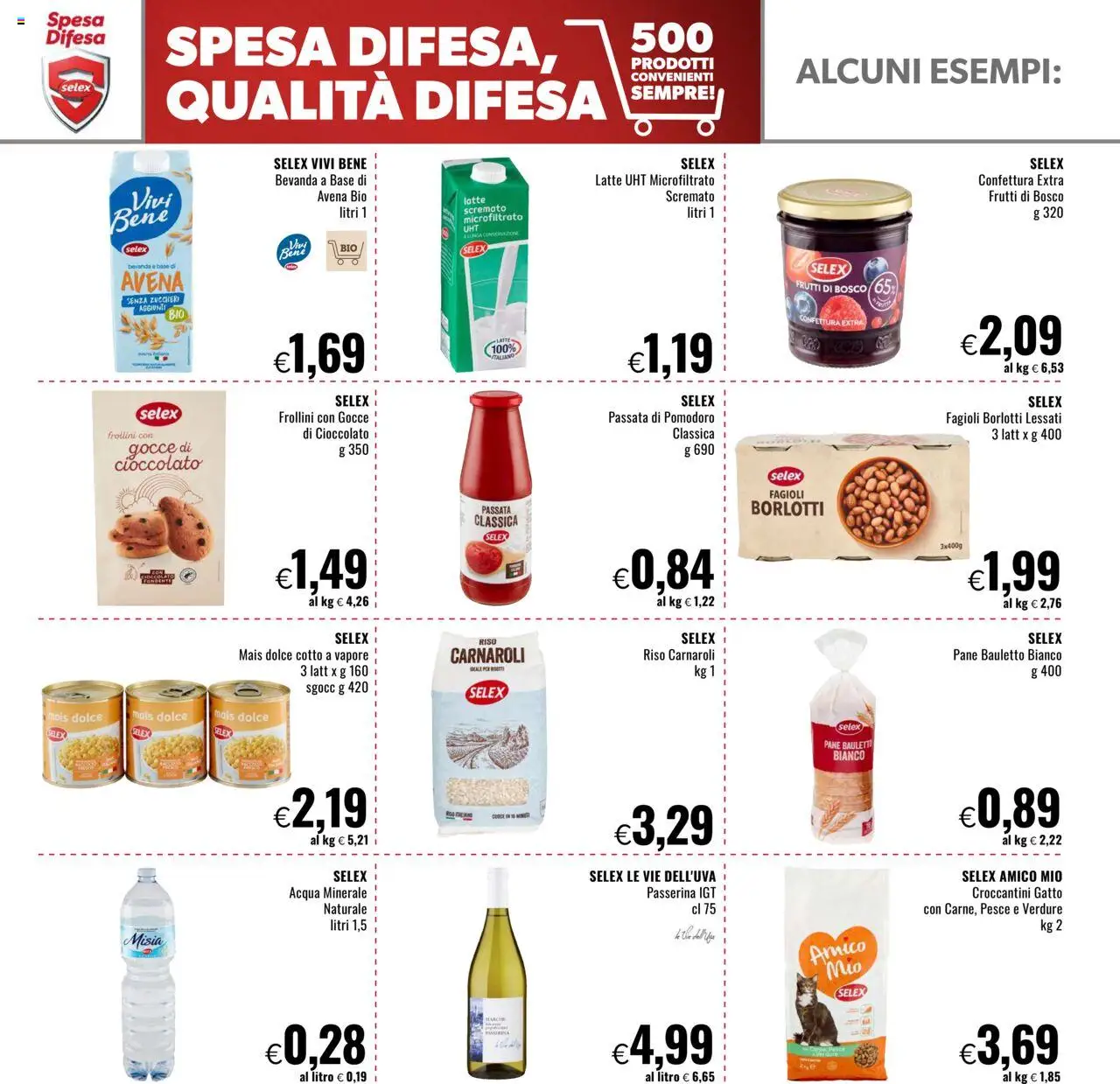 Volantino Famila del 21.08.2025 | Pagina: 19 | Prodotti: Pane, Pomodoro, The, Frollini