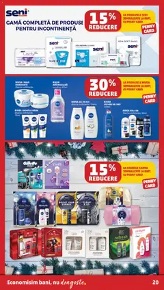 Ofertele PENNY valabile de la 10.12.2025 | Pagină: 20 | Produse: Duș, Gel de duș, Deodorant, Chiloți