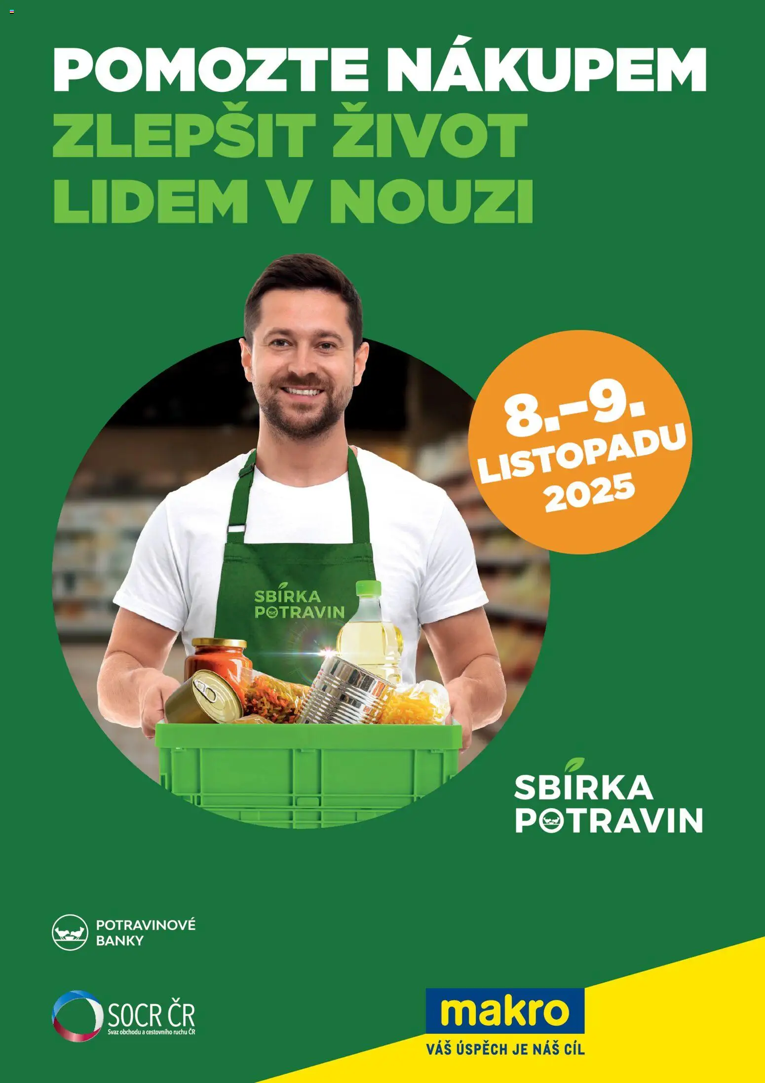 Makro leták - Sbírka potravin od 03.11.2025 | Strana: 1