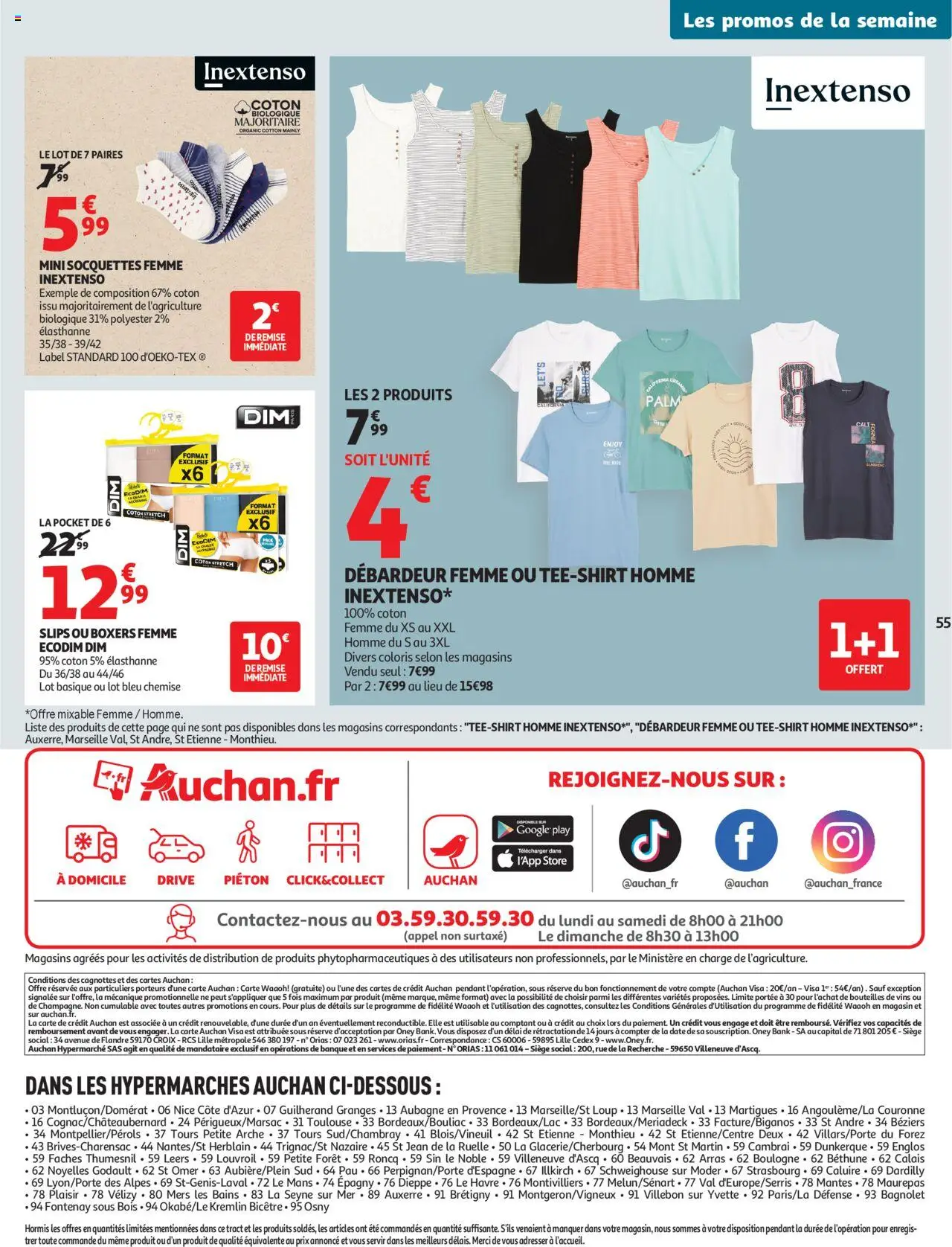  | Page: 55 | Produits: Store, Chemise, Débardeur, Slips
