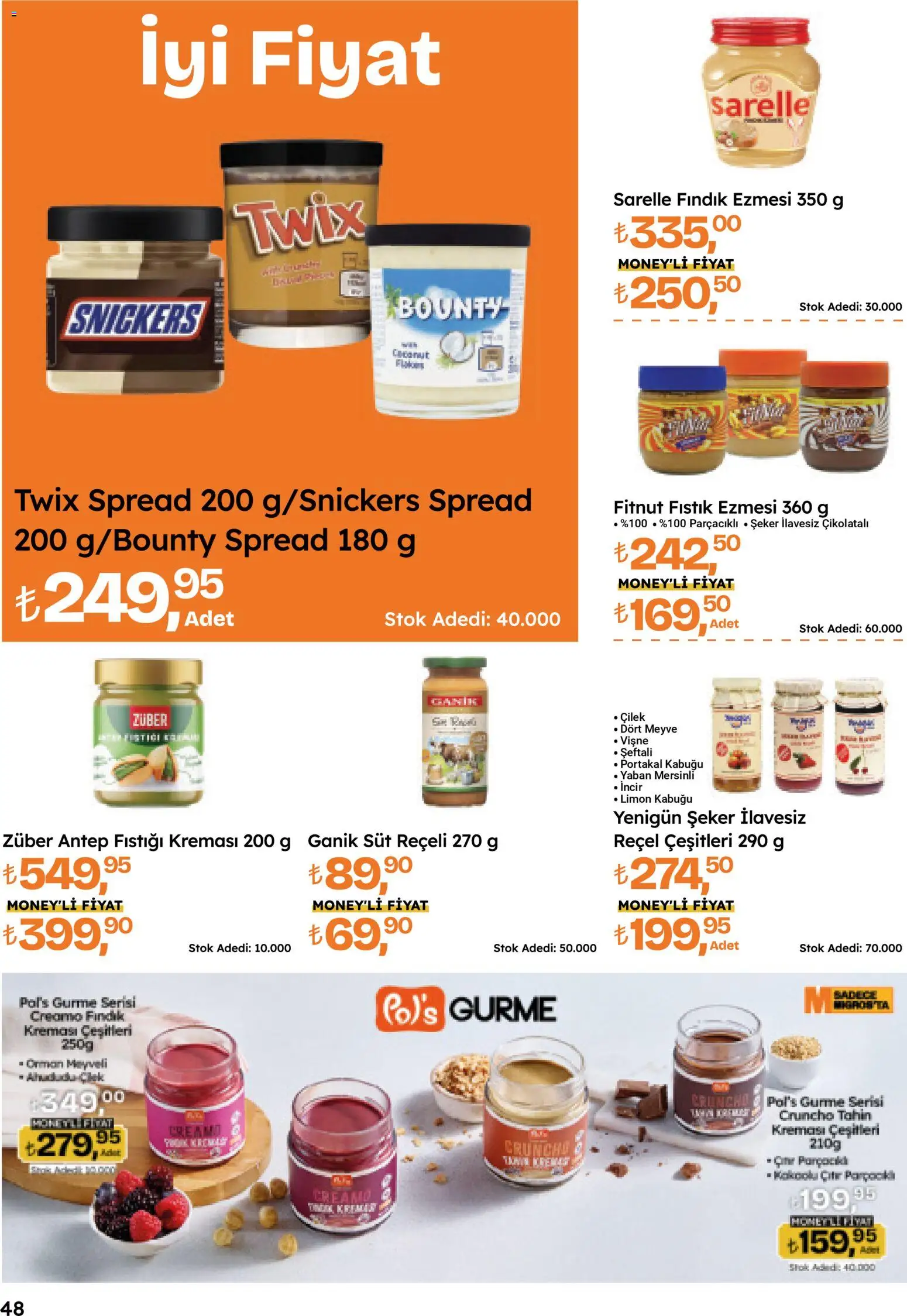 Migros Katalog - Migroskop - 16.04.2026 tarihinden itibaren geçerlidir | Sayfa: 48 | Ürünler: Süt, Vişne, Meyve, Limon