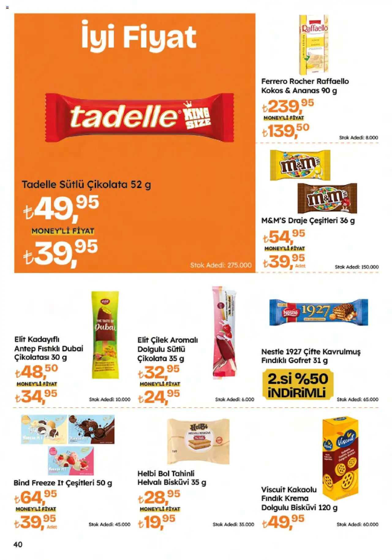 Migros Katalog - Migroskop - 09.10.2025 tarihinden itibaren geçerlidir | Sayfa: 40 | Ürünler: Gofret, Fındıklı gofret, Ananas, Fındık