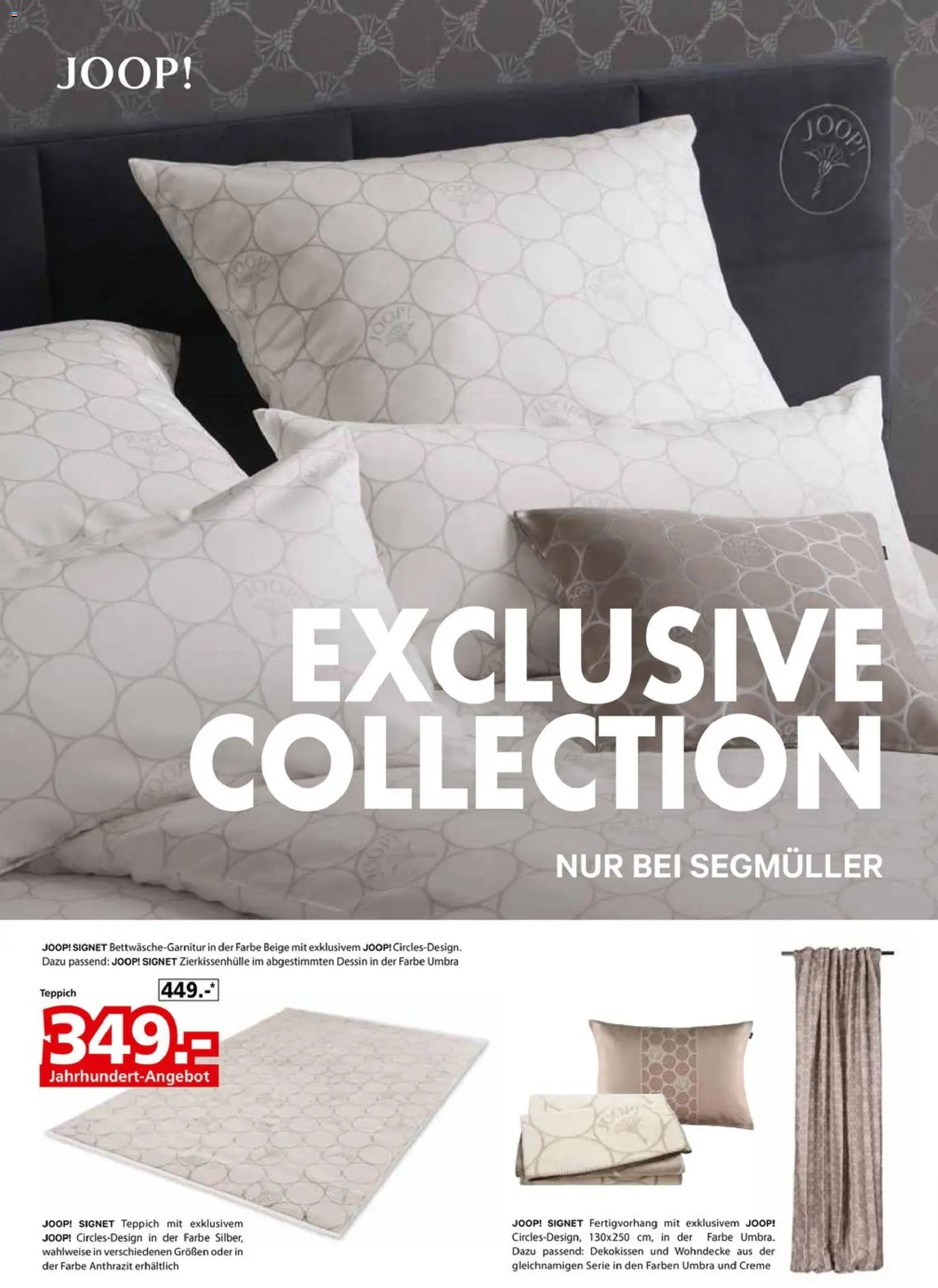Segmüller Home Collections – gültig ab 04.11.2025 | Seite: 2 | Produkte: Teppich, Creme