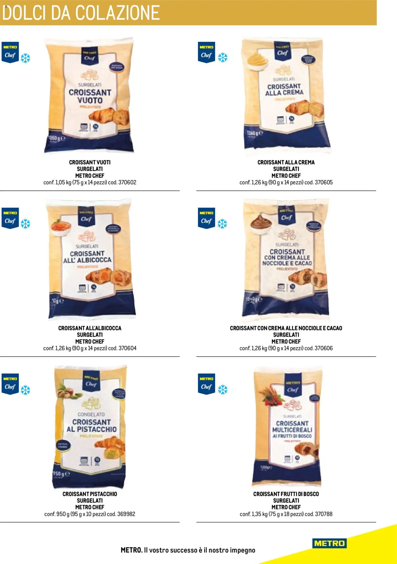 Volantino Metro del 17.10.2025 | Pagina: 37 | Prodotti: Crema, Nocciole, Croissant, Cacao