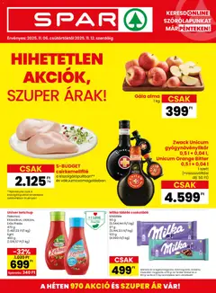 Spar Black Friday - amely érvényes a következő dátumtól: 06.11.2025