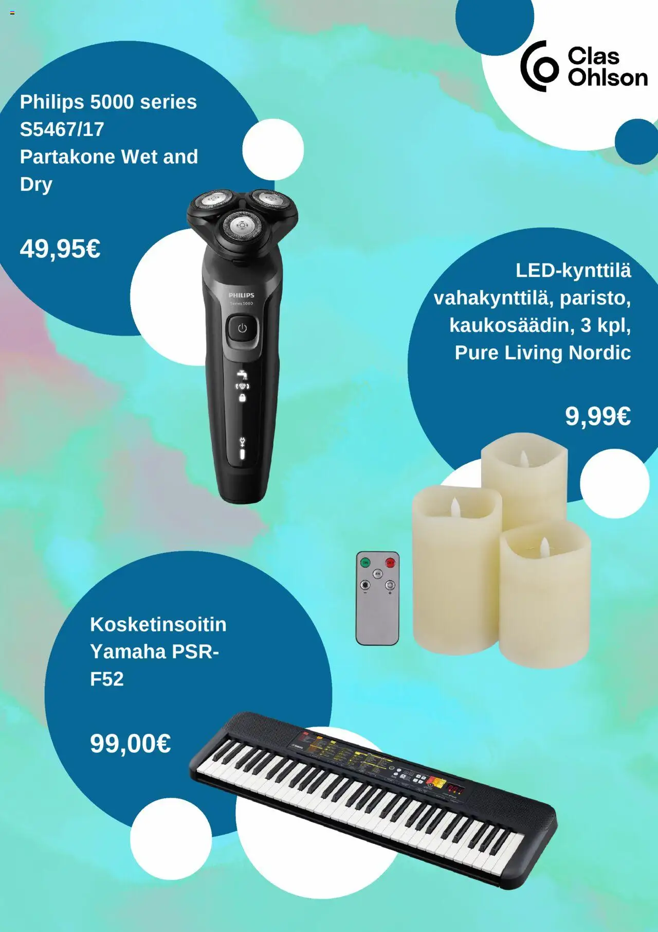 Clas Ohlson tarjoukset – voimassa 10.10.2025 alkaen | Sivu: 3 | Tuotteet: Partakone