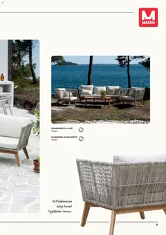 Masku-mainoslehti voimassa 09.03.2026 alkaen | Sivu: 37 | Tuotteet: Sohvapöytä, Sohvaryhmä, Kulmasohva