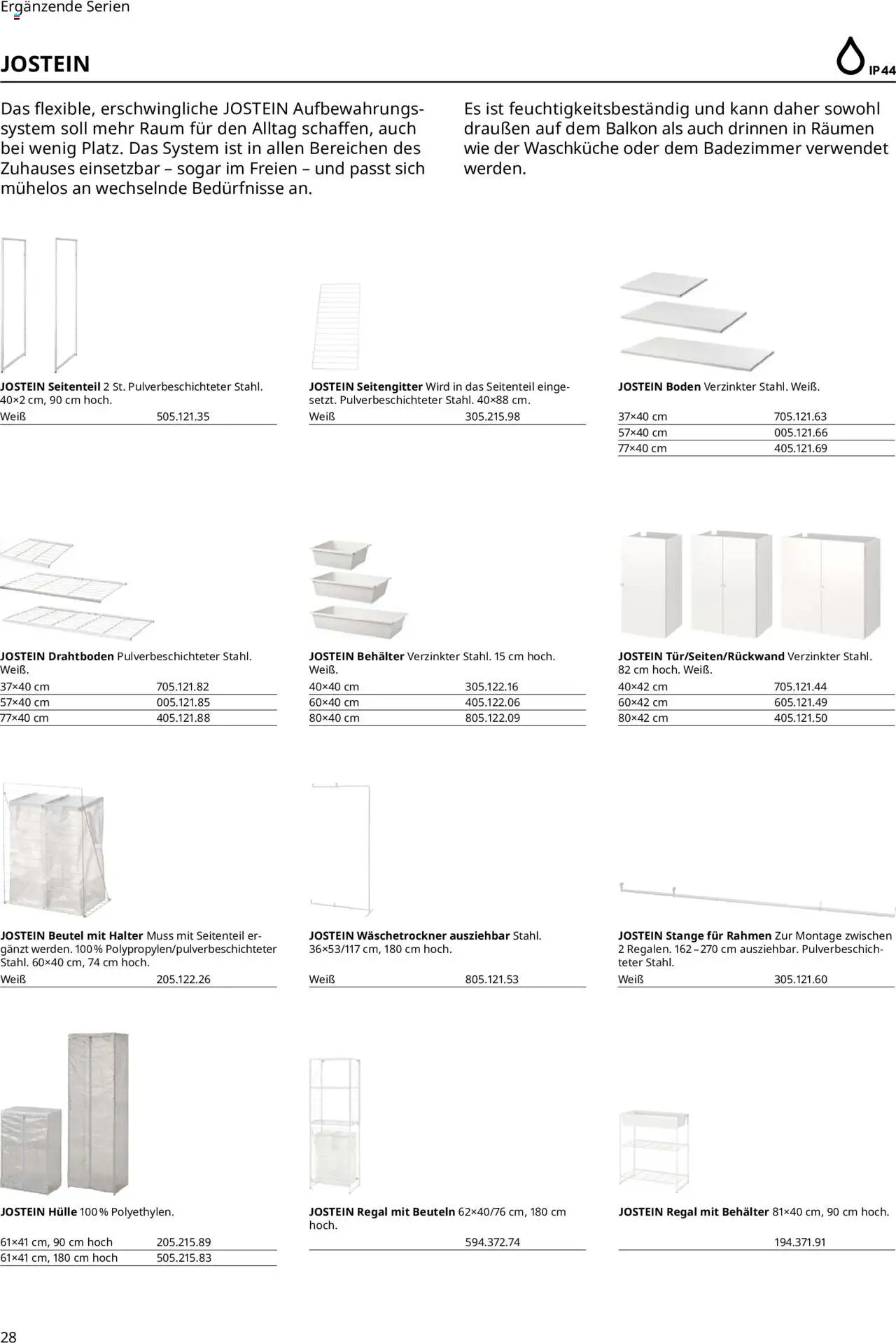 Ikea Hauswirtschaftsraum – gültig ab 30.09.2025 | Seite: 28 | Produkte: Hülle, Regal