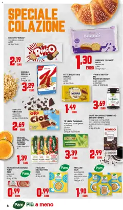 Volantino PAM del 11.09.2025 | Pagina: 6 | Prodotti: Caffè, Tè, Alluminio, Frollini