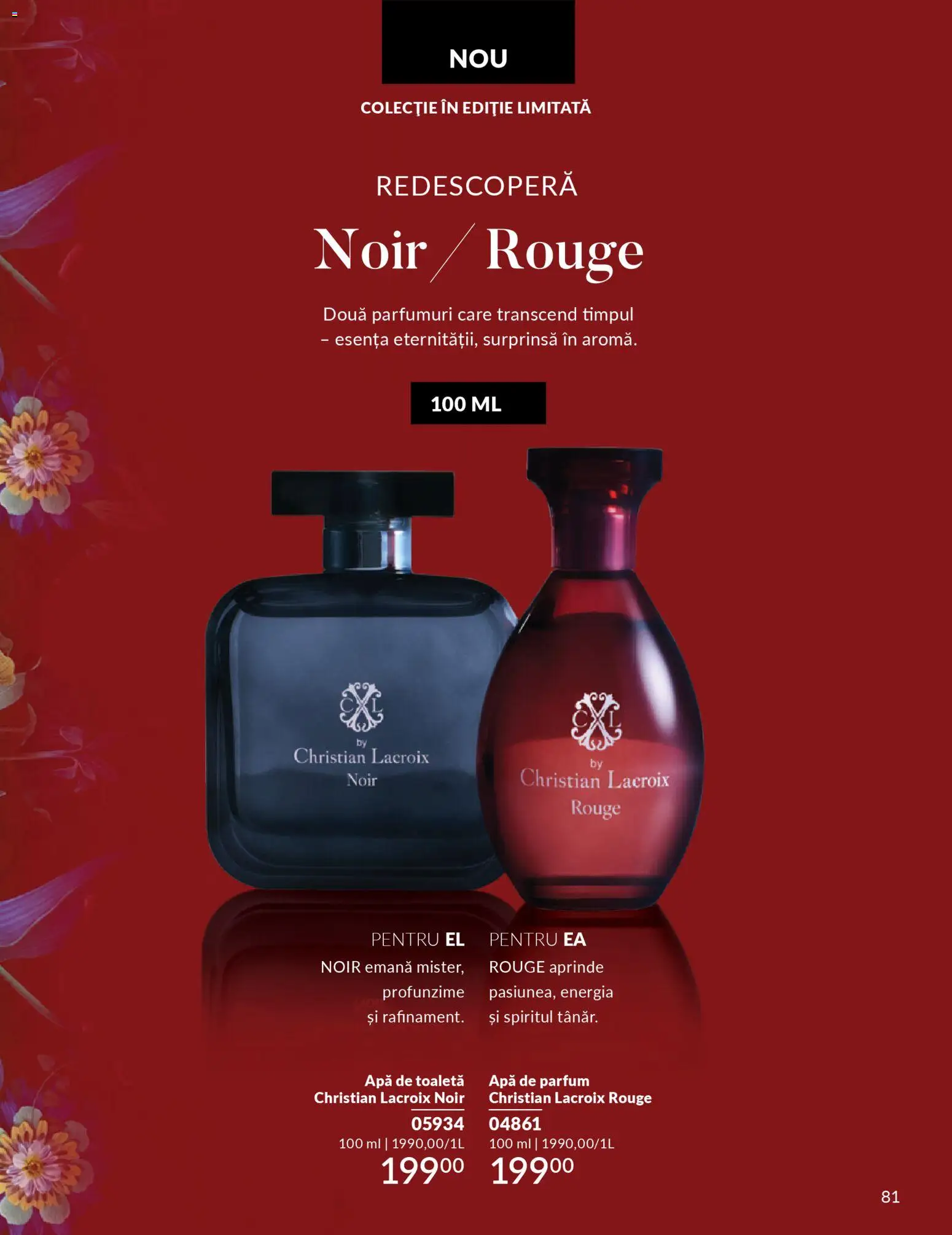 Noul catalog Avon – valabil de la 01.03.2026 | Pagină: 83 | Produse: Apă de parfum, Parfum, Apă de toaletă, Apă