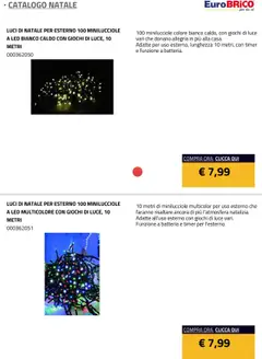 Anteprima del volantino Eurobrico Natale catalogo valido a partire dal 23.07.2025 | Pagina: 14 | Prodotti: Batteria