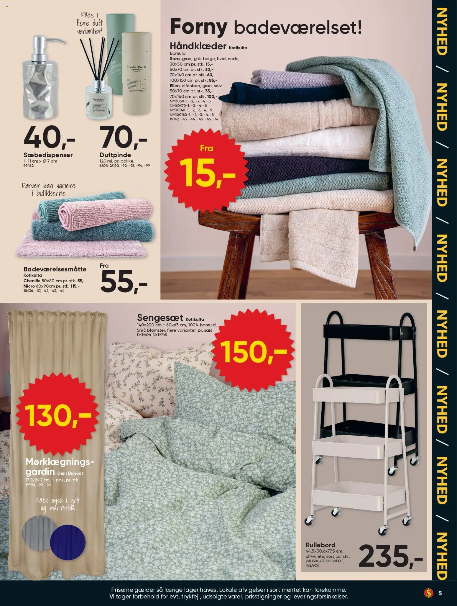 Bigdollar tilbudsavis – gyldig fra 27.02.2026 | Side: 5 | Produkter: Duft, Sengesæt