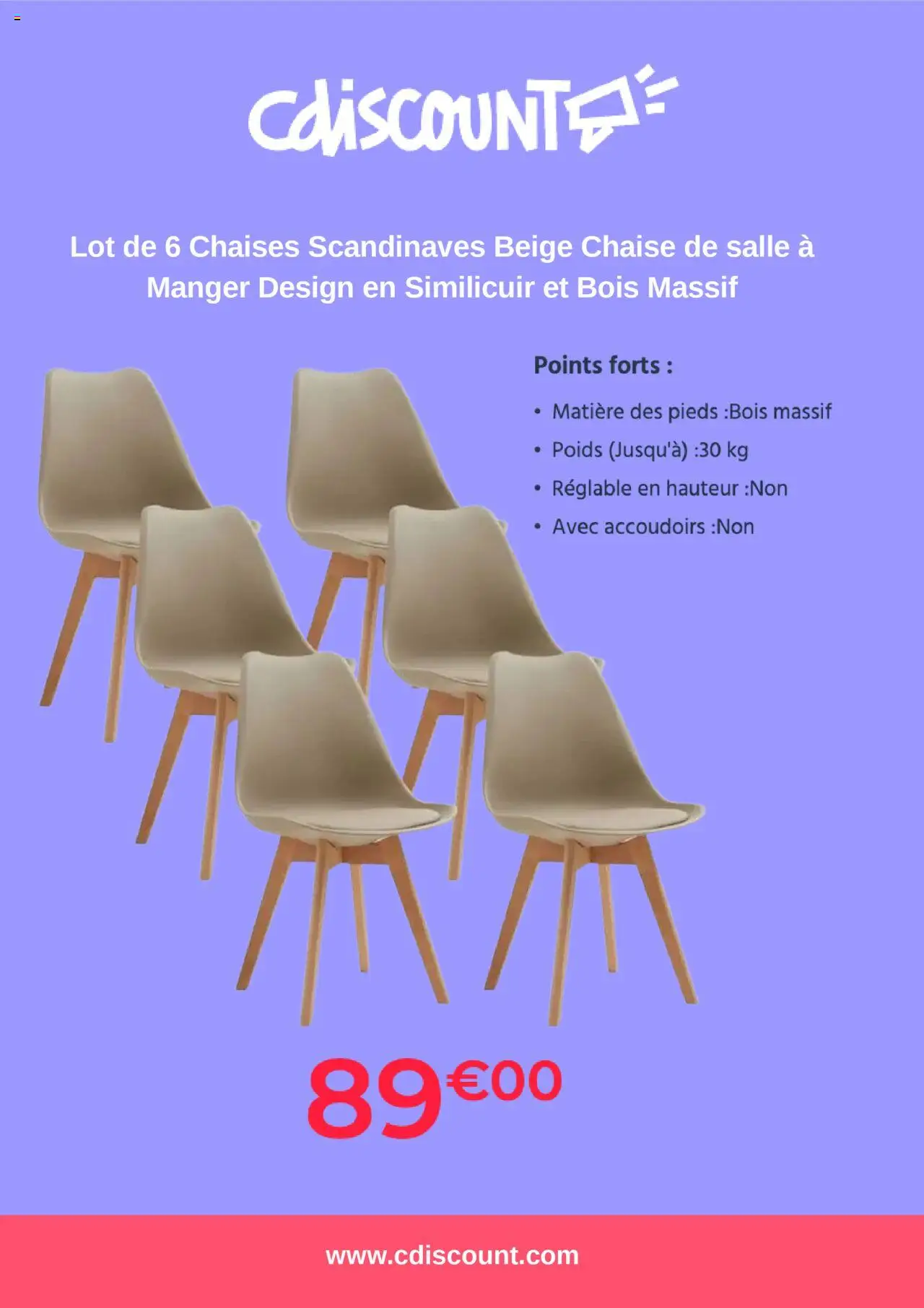  | Page: 7 | Produits: Poids, Chaise