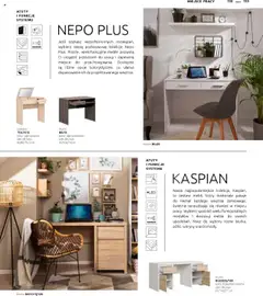 Pogląd oferty "Black Red White Gazetka - Katalog rodzinnych wnętrz" - ważna od 24.05.2024 | Strona: 133 | Produkty: Biurko, Toaletka