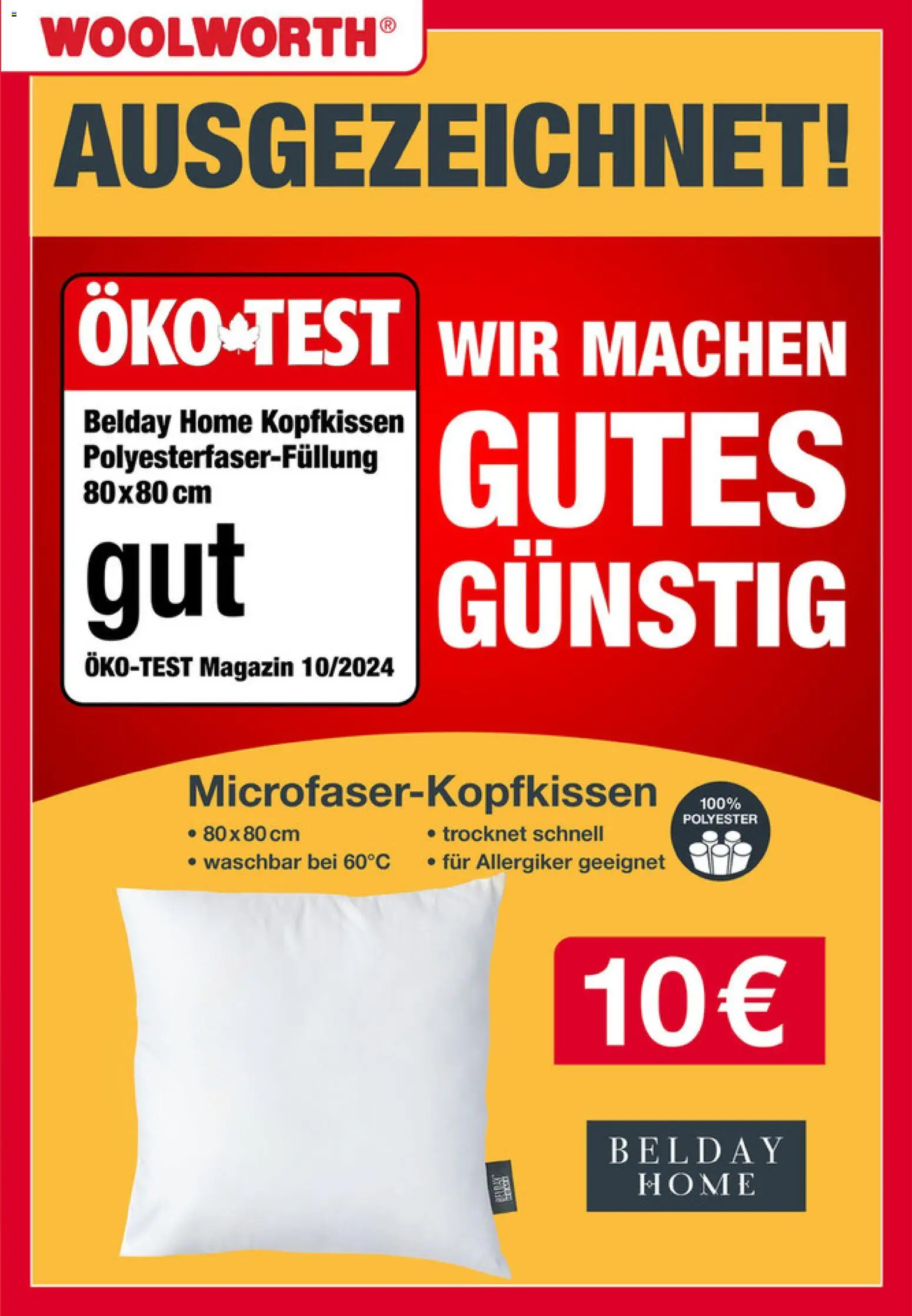 Woolworth Unser neuer Prospekt  – gültig ab 31.10.2025 | Seite: 53 | Produkte: Kopfkissen