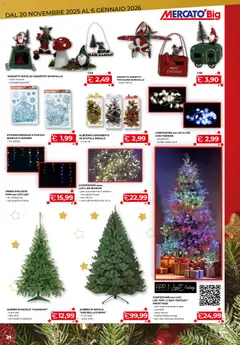 Anteprima del volantino Mercatò Sogni sotto l'albero catalogo valido a partire dal 20.11.2025 | Pagina: 21 | Prodotti: Telecomando, Albero di natale, Cavo, Scatola