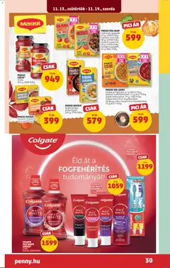 COLGATE MAX WHITE SZÁJVÍZ*, 2-féle, 500 ml - amely érvényes a következő dátumtól: 13.11.2025 | Oldal: 34