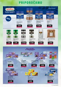 Mercator katalog akcije – veljaven od 01.03.2026 | Stran: 5 | Izdelki: Keksi, Piskoti, Cebula, Sol