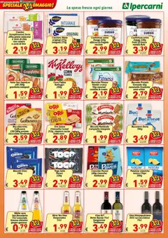 Anteprima del volantino Volantino Ipercarni  valido a partire dal 13.02.2026 | Pagina: 8 | Prodotti: Birra, Cereali, Bibite, Barretta