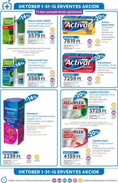 Alma Gyógyszertárak Akciós újság - amely érvényes a következő dátumtól: 01.10.2025 | Oldal: 6 | Termékek: Málna, Multivitamin